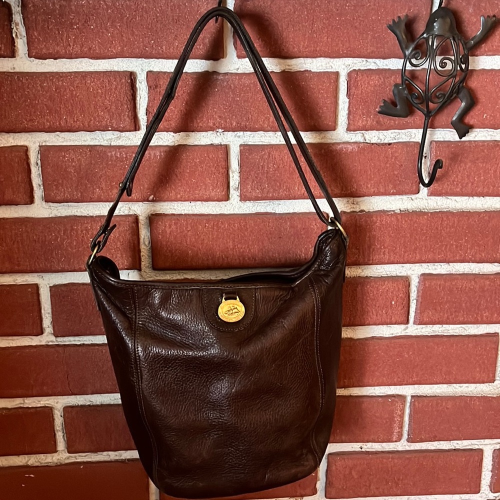 Vintage Brahmin Leather Purse. EUC